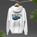 Porsche Classic logo back hoodie automotive fashion