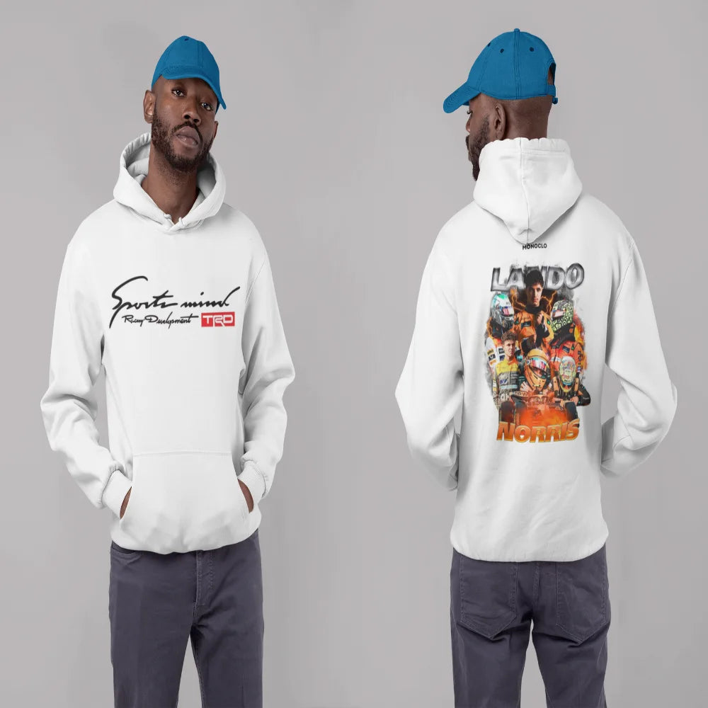 Need Money Porsche urban graphic hoodie men