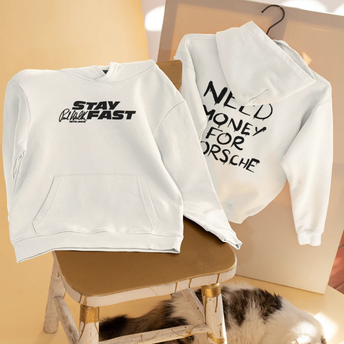 Unisex Need Money For Porsche Classic Icon Hoodie – Casual Street Style