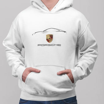 Porsche Is My Therapy premium graphic streetwear hoodie