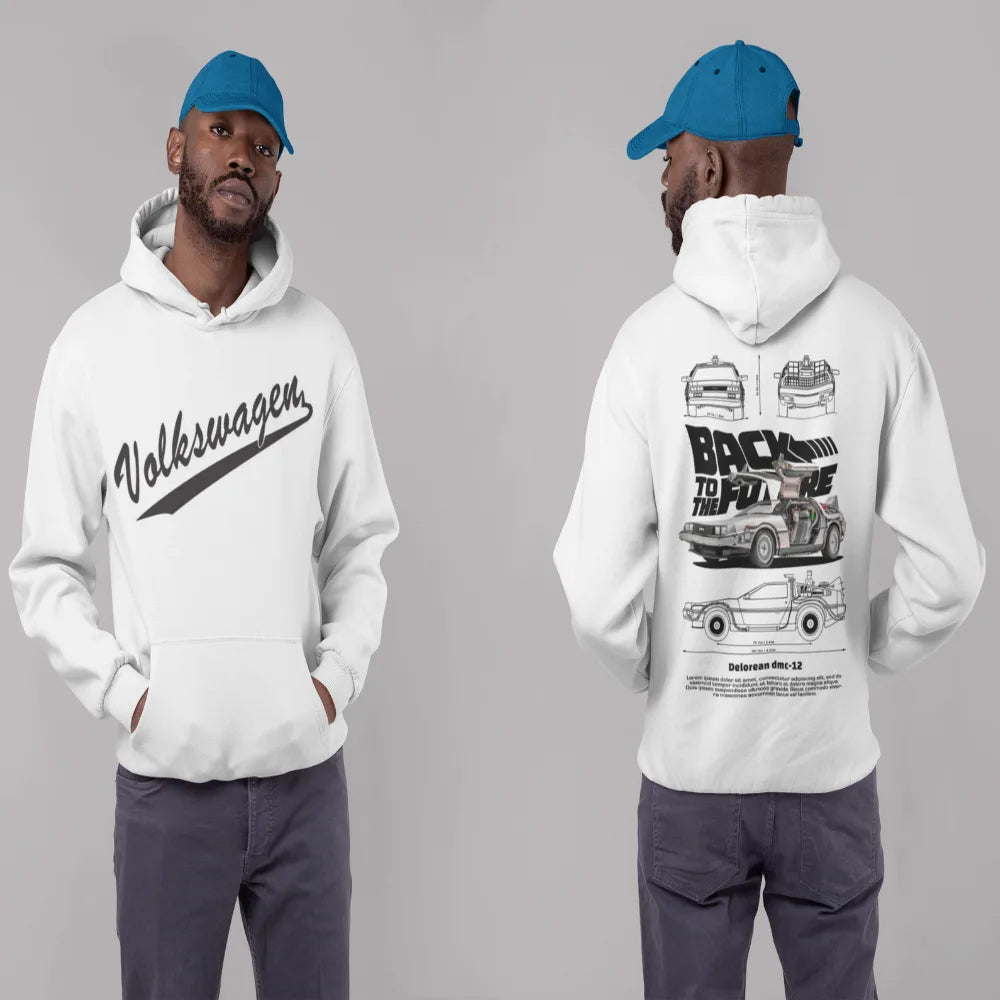 Classic Porsche mindset print hoodie