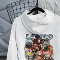 Classic Porsche urban print hoodie