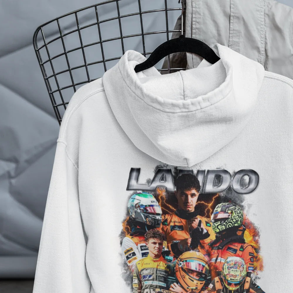 Classic Porsche urban print hoodie