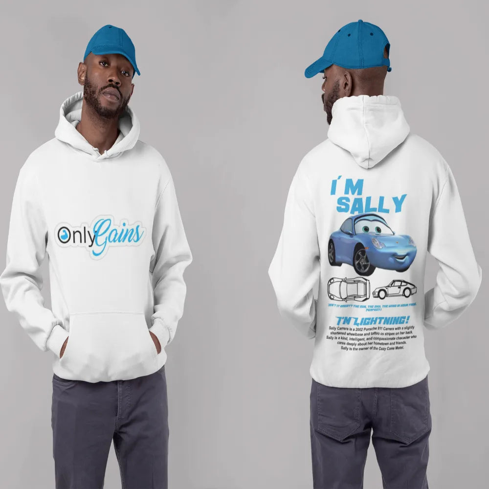 Automotive streetwear Porsche vision hoodie