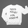 Earn It Drive Porsche luxury motivational sweatshirt