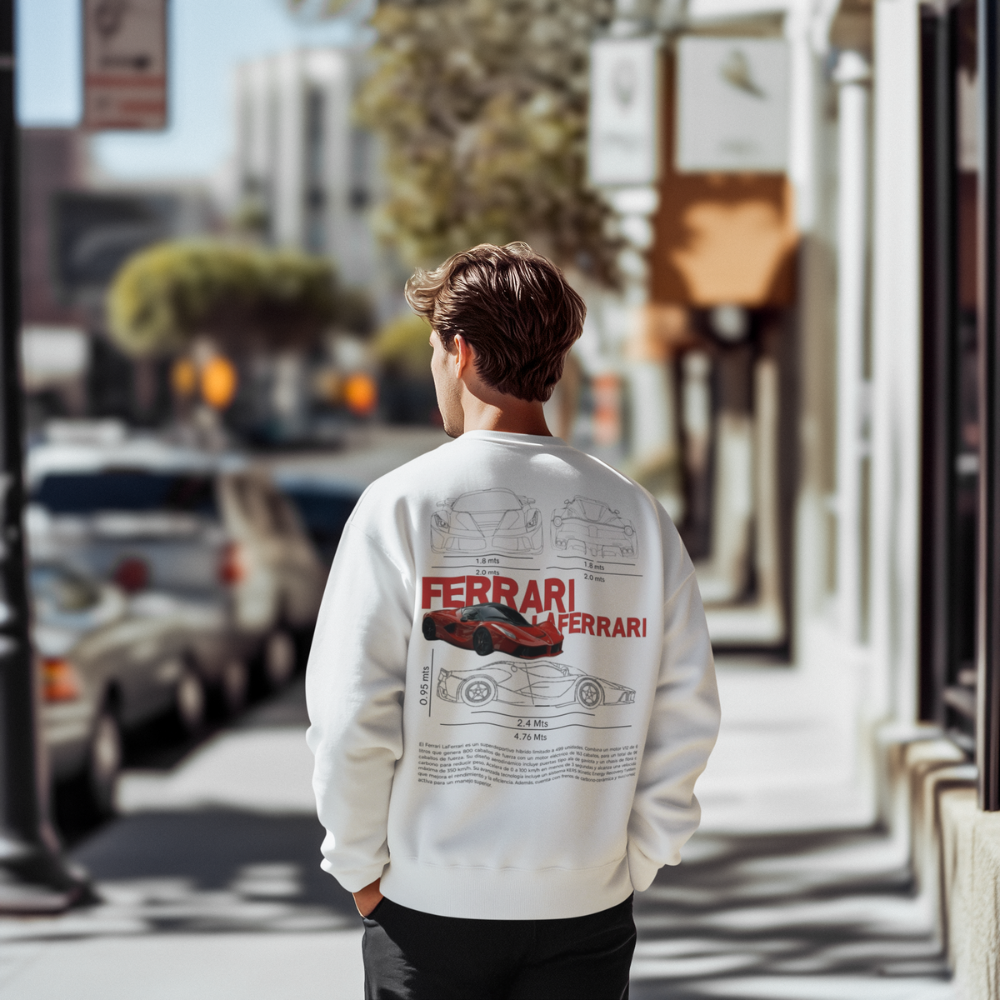 Hustler Life Porsche luxury motivational sweatshirt