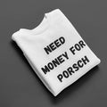 Luxury Porsche slogan sweatshirt
