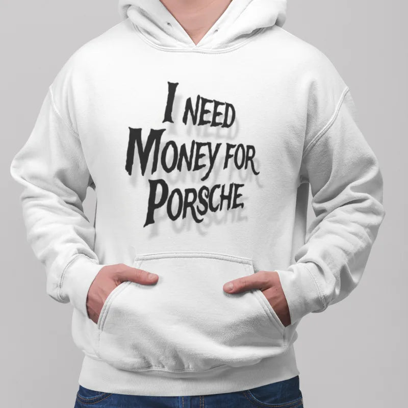 Just One More Porsche funny luxury hoodie