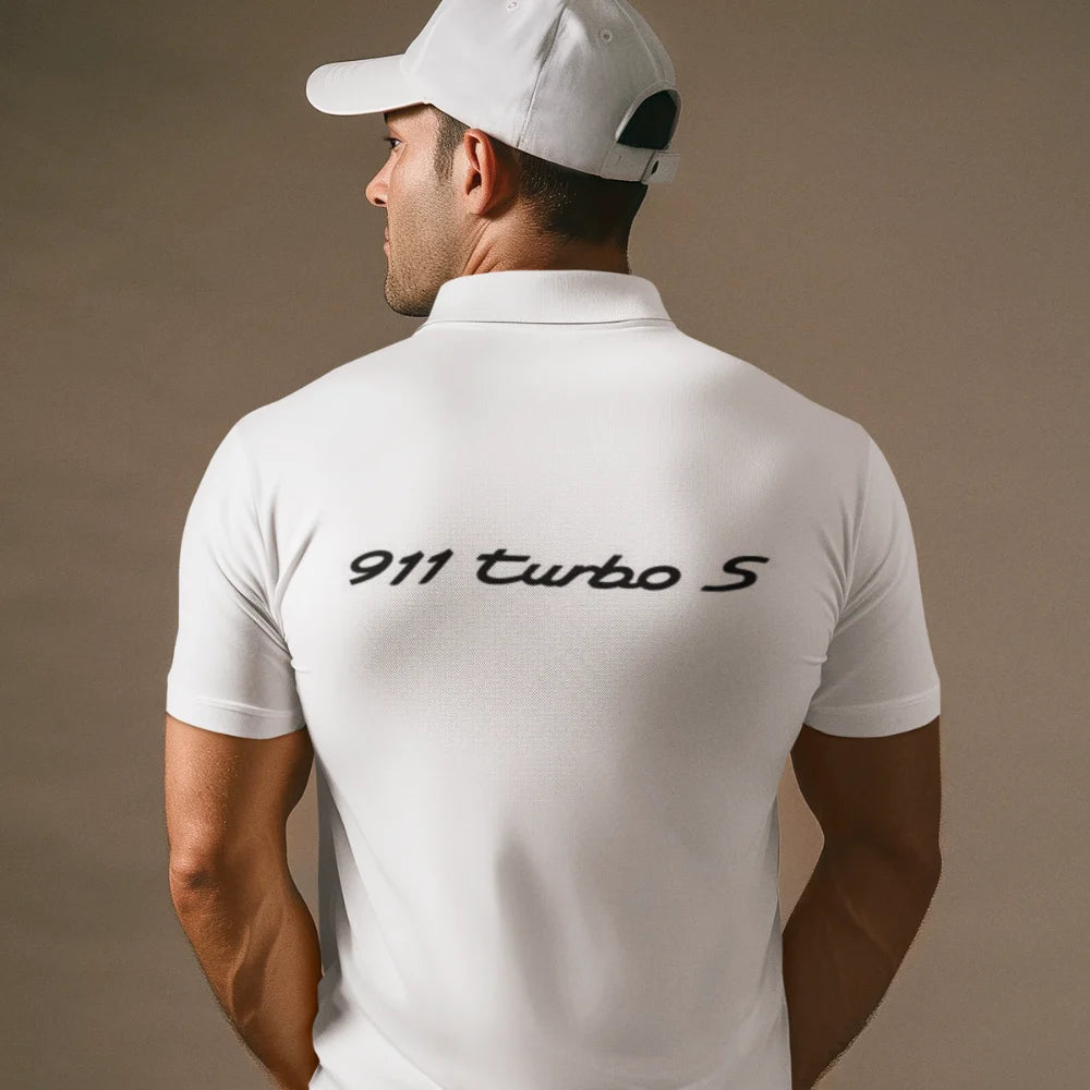 Need Money For Porsche casual Street polo shirt