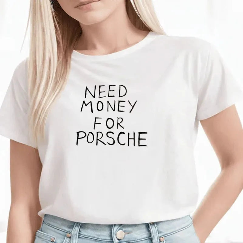 Porsche motivation luxury streetwear T-shirt