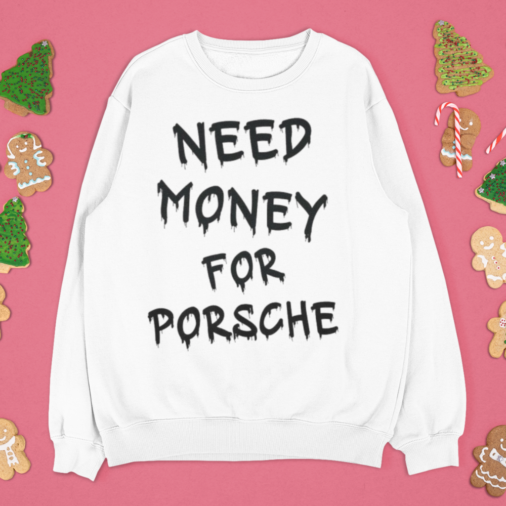 Motivational Porsche streetwear sweatshirt