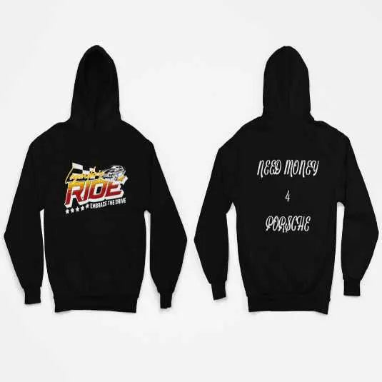 Premium Need Money Statement Logo hoodie with comfortable fit kangaroo pocket and adjustable drawstring hood