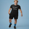 black Need Money Classic Hustler Text T-Shirt modern street fashion
