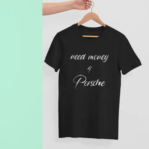 black Need Money Classic Modern T-Shirt modern street fashion