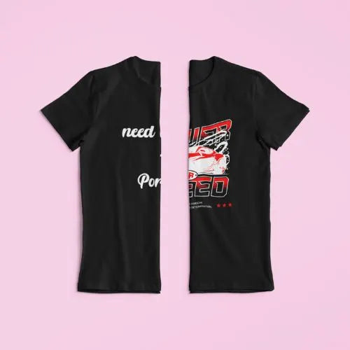 black Need Money Classic Sharp Text T-Shirt bold modern street fashion