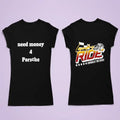 black Need Money Classic Urban T-Shirt modern street fashion