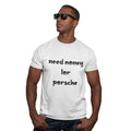 Need Money Classic Clean Logo everyday urban street tee