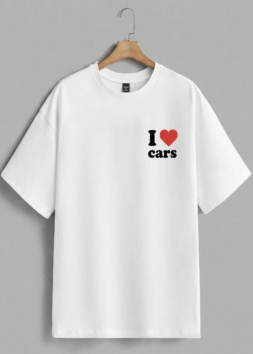 Need Money Classic Logo Back Oversized T-Shirt Streetwear Back Print Tee