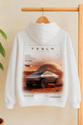 Tesla EV enthusiast oversized hoodie