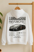 Tesla dream car white pullover hoodie