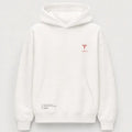 Tesla automotive lifestyle white hoodie