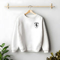 Need Money classic front logo sweatshirt with clean minimalist streetwear design