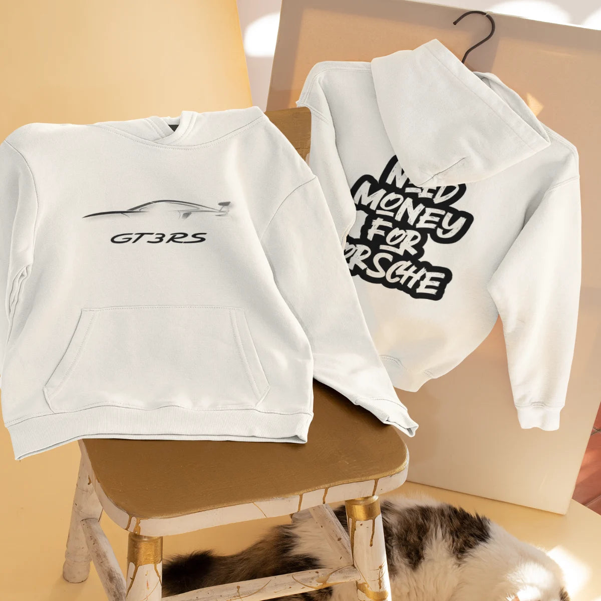 Men & Women Classic Core Porsche Hoodie – Need Money For Porsche Design