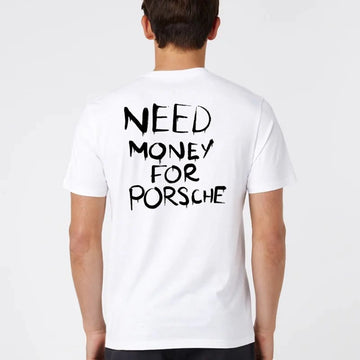 Porsche Dream Hustle Tee | Motivational Luxury Streetwear