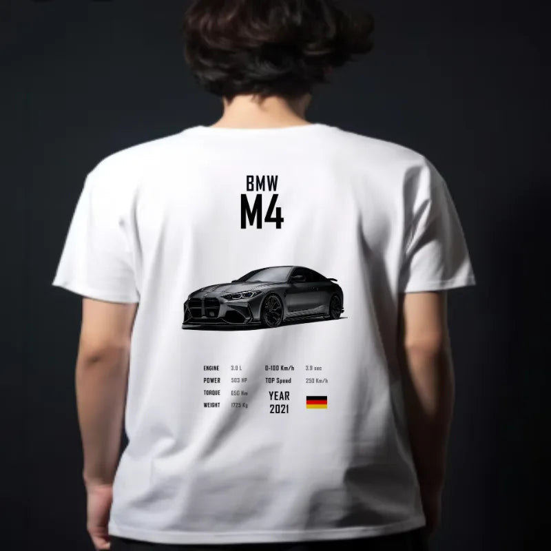 Powered by Dreams and Porsche luxury motivational T-shirt