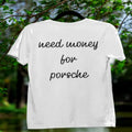 Sleek design Need Money Premium Black logo graphic t-shirt