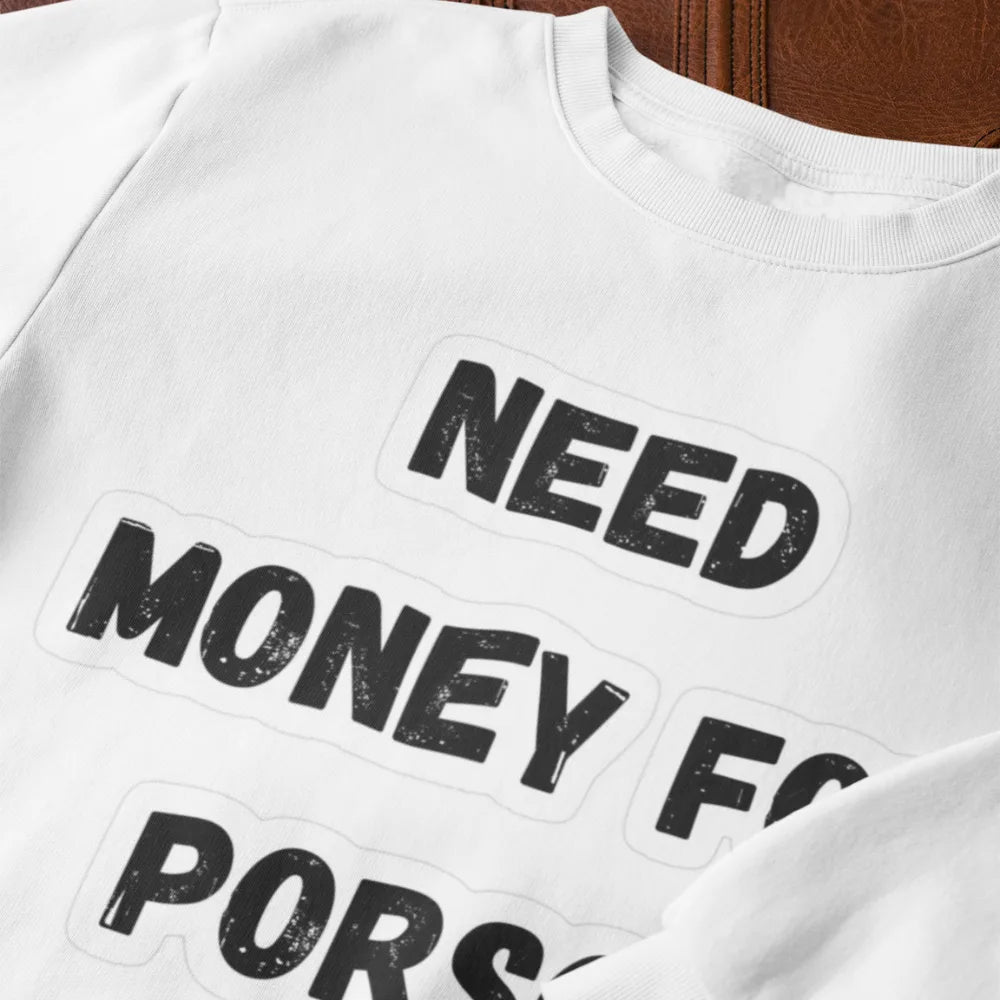Motivational Porsche streetwear sweatshirt