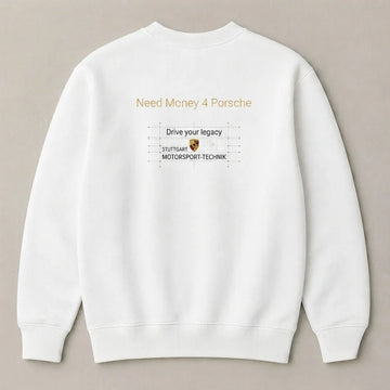 Need Money for Lamborghini Racing Lifestyle Graphic Sweatshirt