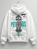 Need Money for Benz Mercedes aesthetic fleece hoodie close up soft fleece fabric texture detail