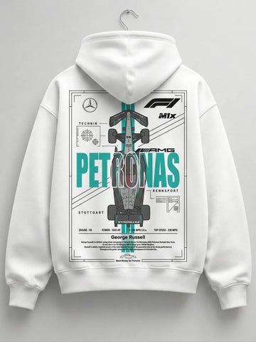 Need Money for Benz Mercedes aesthetic fleece hoodie close up soft fleece fabric texture detail
