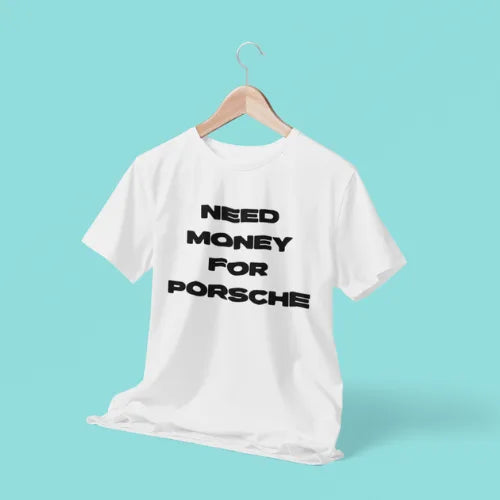 Need Money ambition inspired street fashion tee
