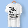 Work More Drive Porsche luxury motivational T-shirt