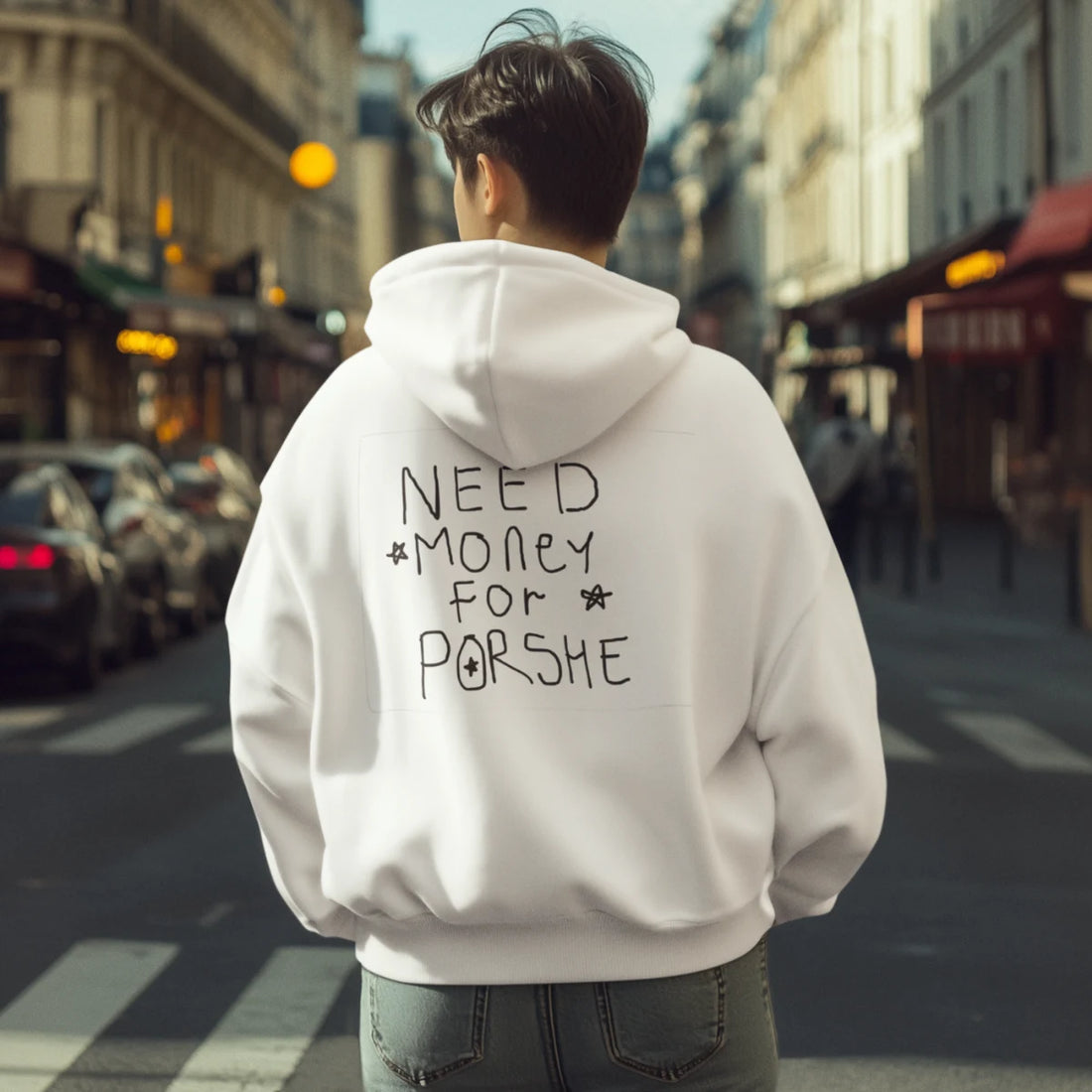 Need Money For Porsche Classic Statement Hoodie