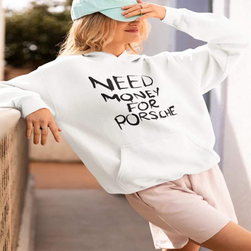 Sorry I’m Late My Porsche funny luxury hoodie